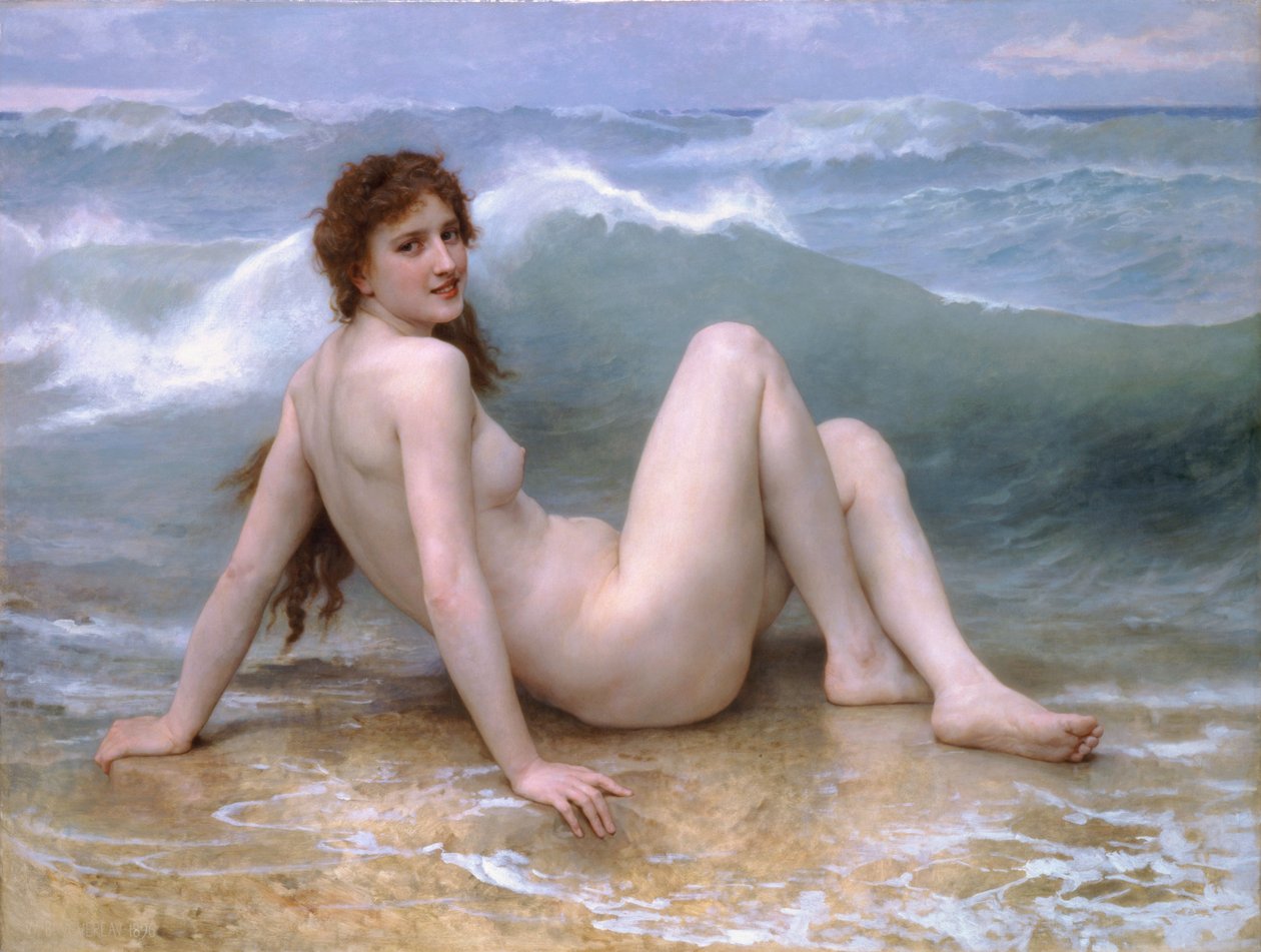 A hullám alkotó: William Adolphe Bouguereau