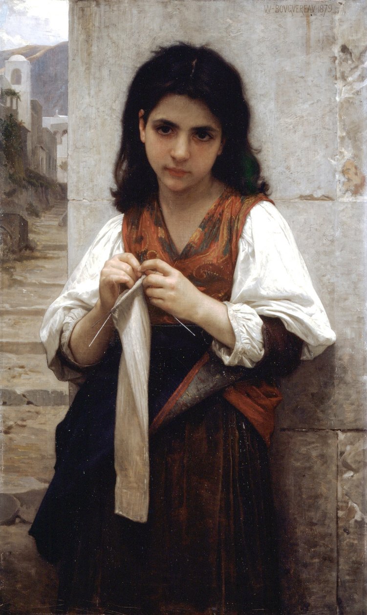 Kötőgép alkotó: William Adolphe Bouguereau
