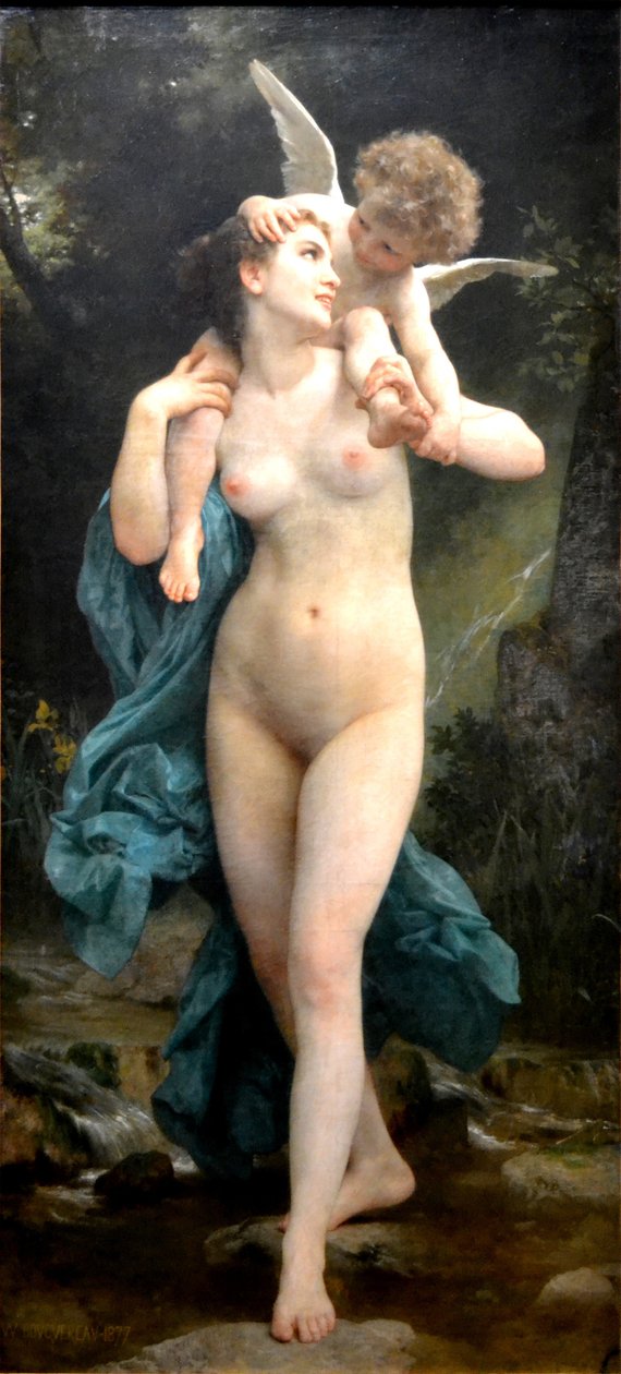 Fiatalság és szerelem alkotó: William Adolphe Bouguereau