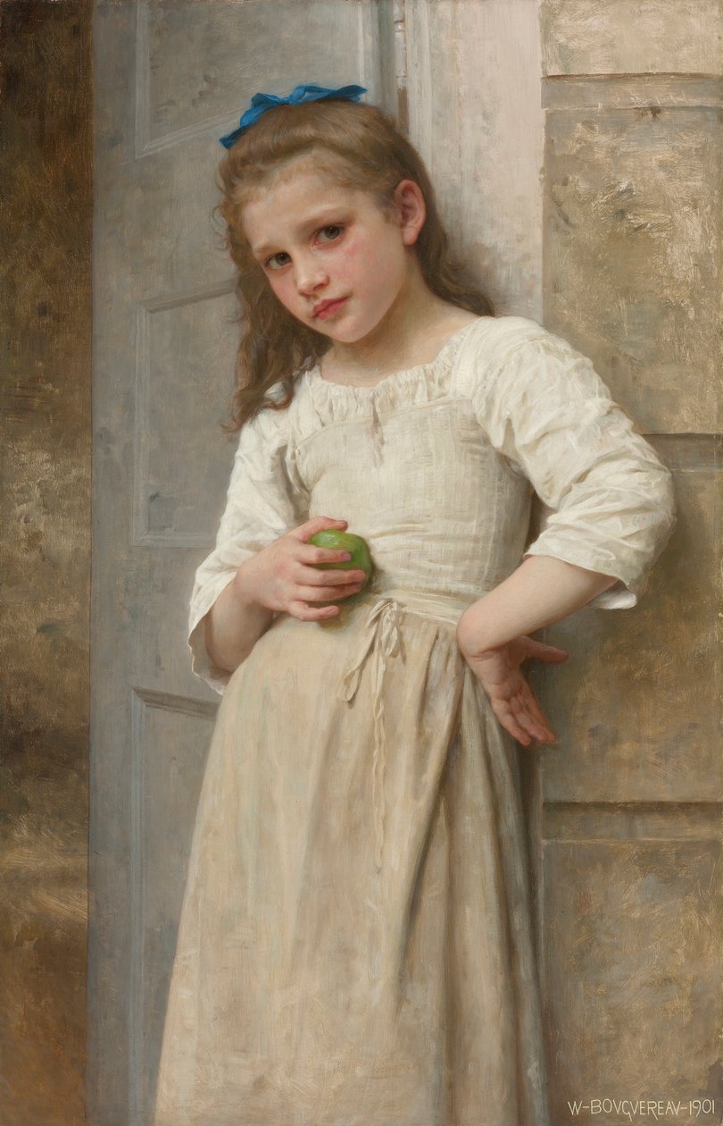 Yvonne a küszöbön alkotó: William Adolphe Bouguereau