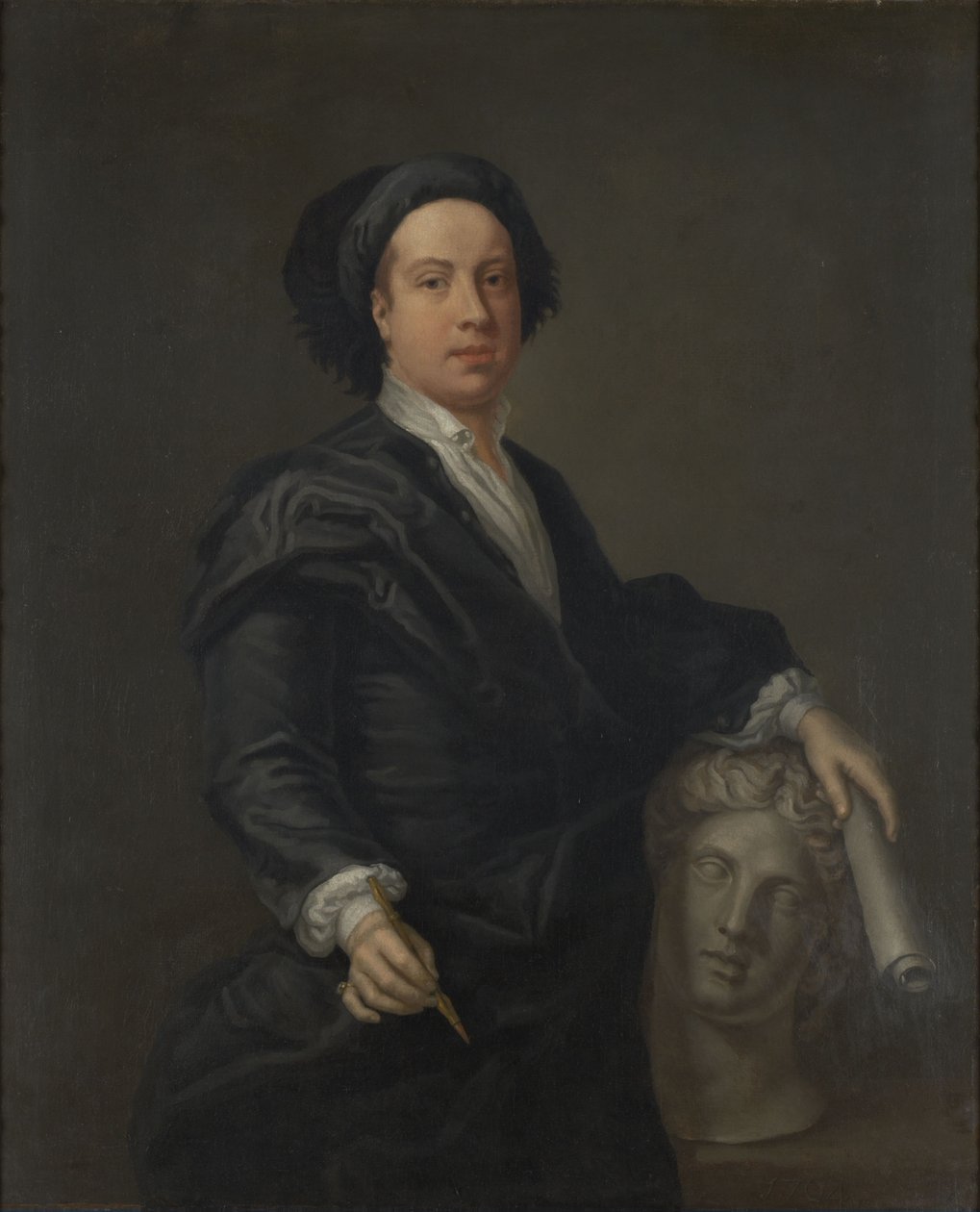 William Kent arcképe (1685-1748) alkotó: William Aikman