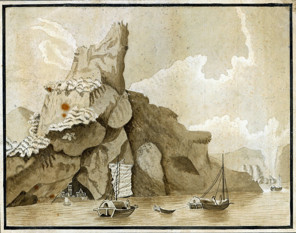Quang-Yin sziklája alkotó: William Alexander