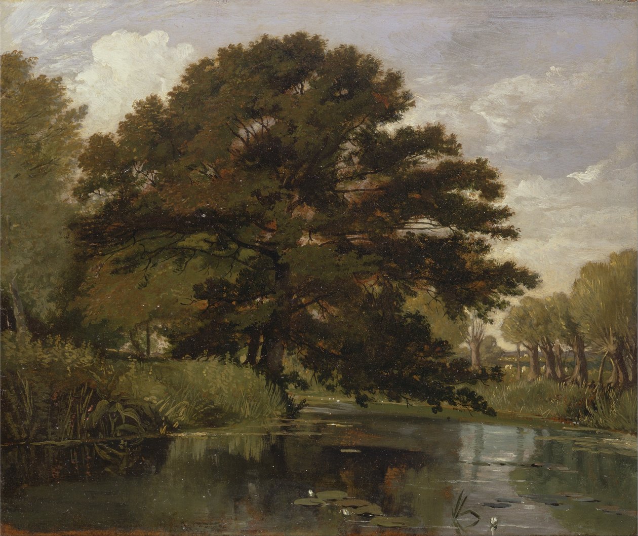 Az Isis, Waterperry, Oxfordshire alkotó: William Alfred Delamotte