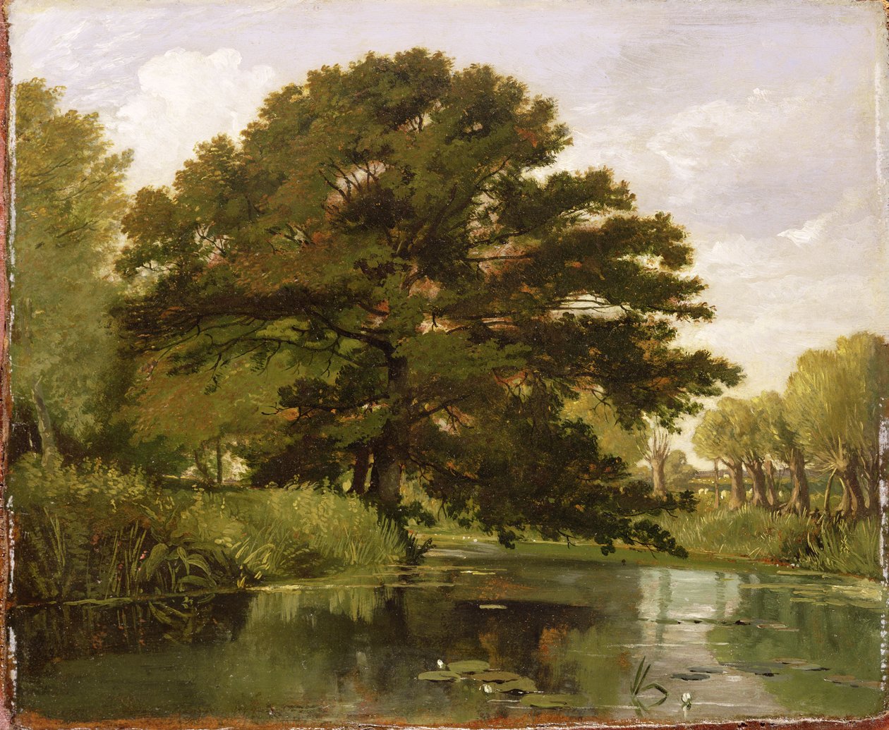On the Isis, Waterperry, Oxfordshire, 1806 alkotó: William Alfred Delamotte