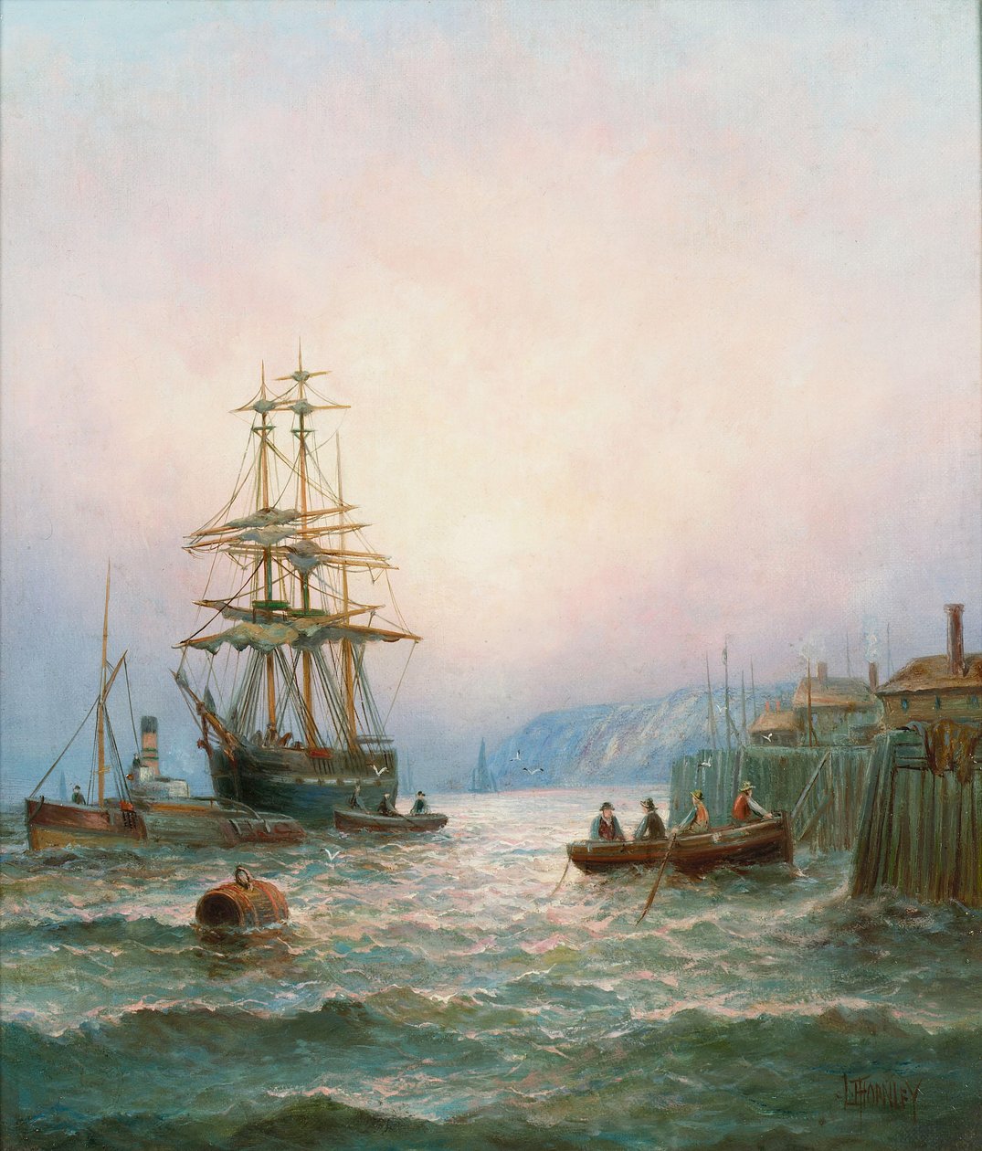 Szürkület alkotó: William Anslow Thornley