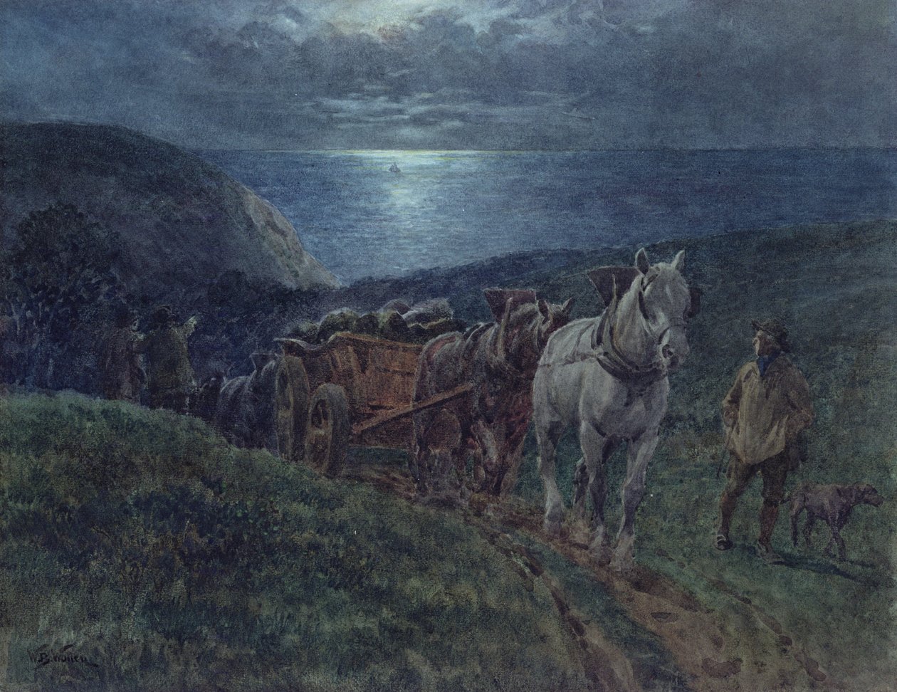 Csempészek alkotó: William Barnes Wollen