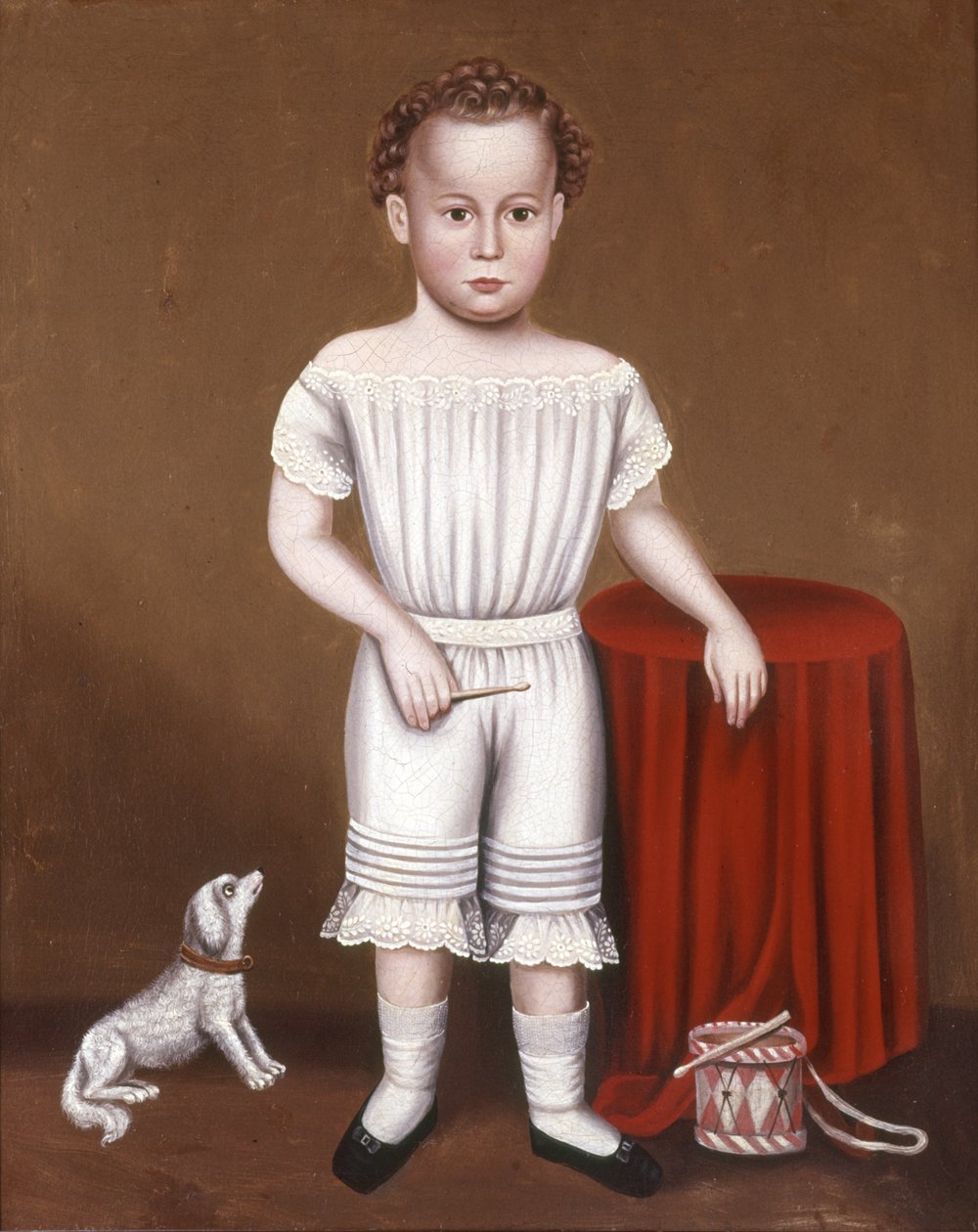 Fiú bádogdobbal, 1845 körül alkotó: William Bartol