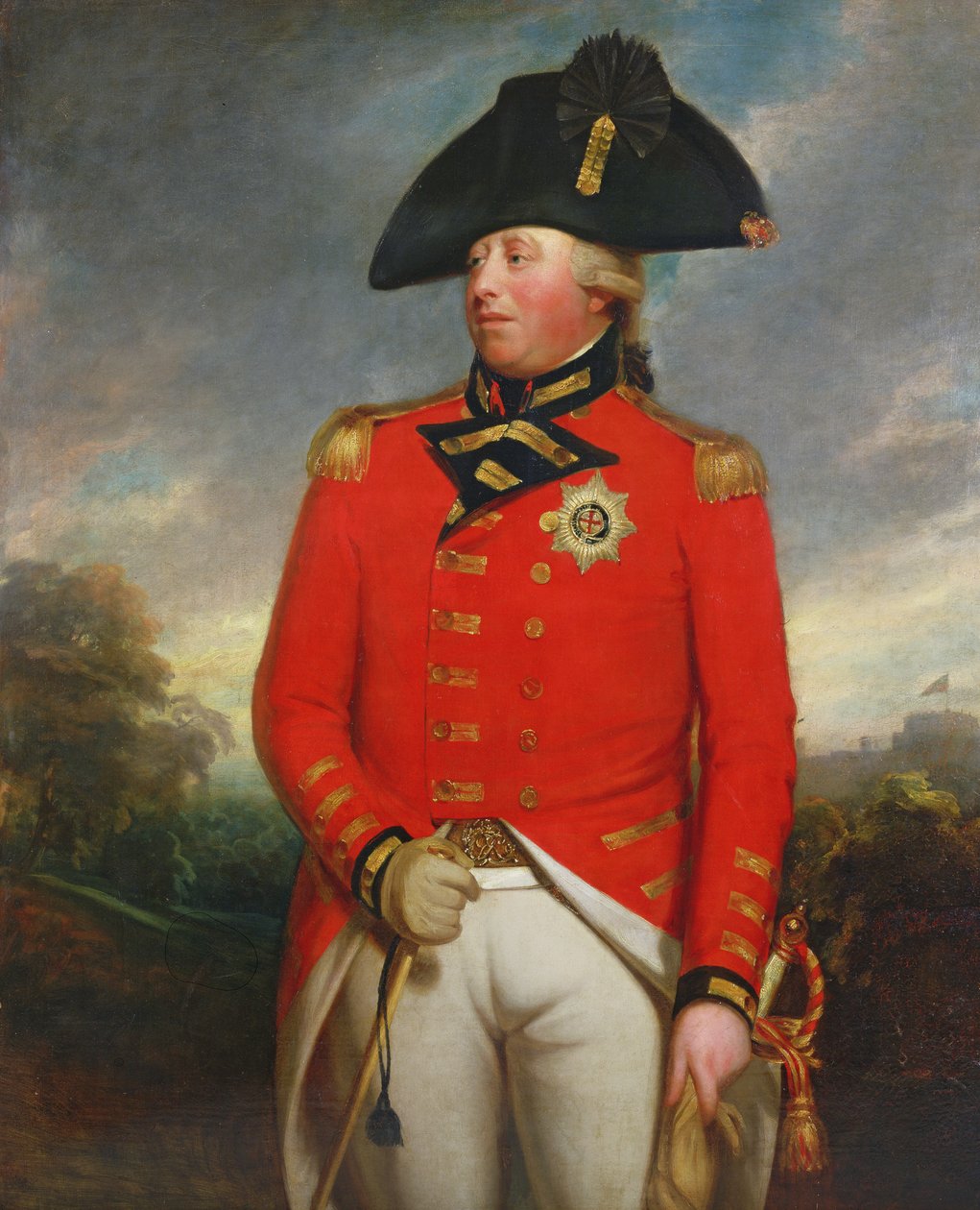 György király portréja III alkotó: William Beechey