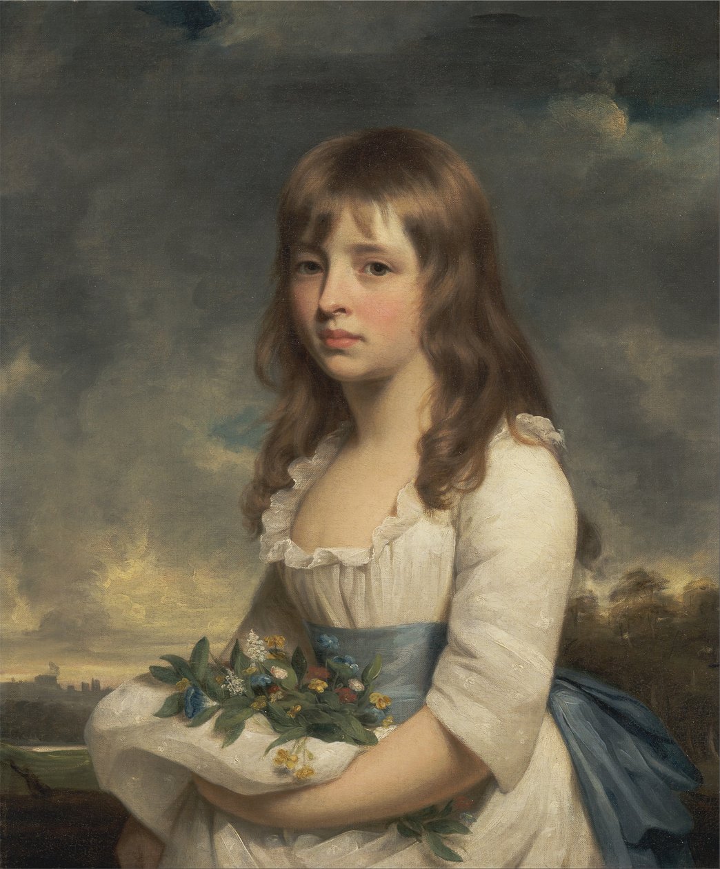 Egy lány portréja alkotó: William Beechey