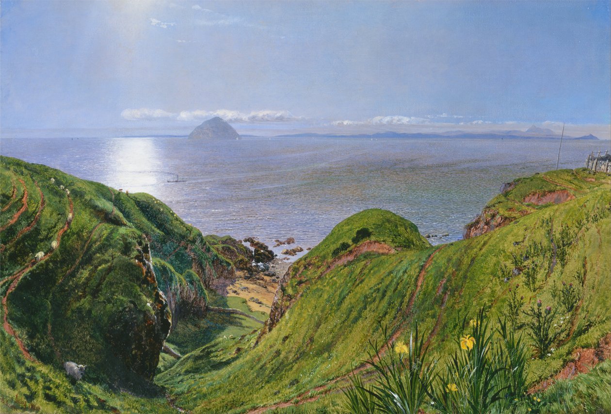 Ailsa Craig alkotó: William Bell Scott