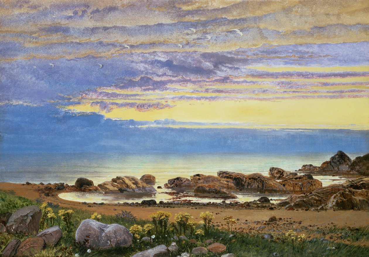 Hajnal a tenger felett (93690-es pár) alkotó: William Bell Scott