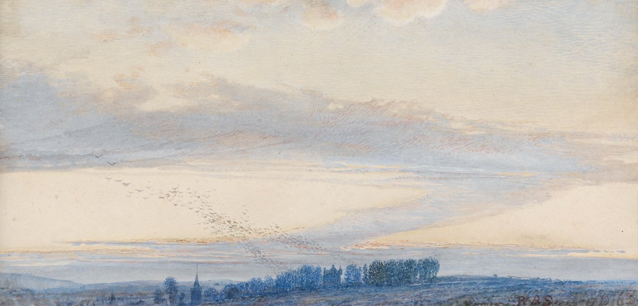 Penkill kastély, alkonyat, 1863 alkotó: William Bell Scott