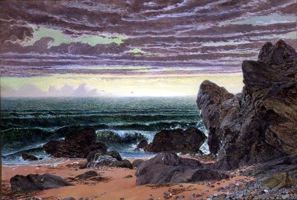 Naplemente a tenger felett (46429 pár) alkotó: William Bell Scott