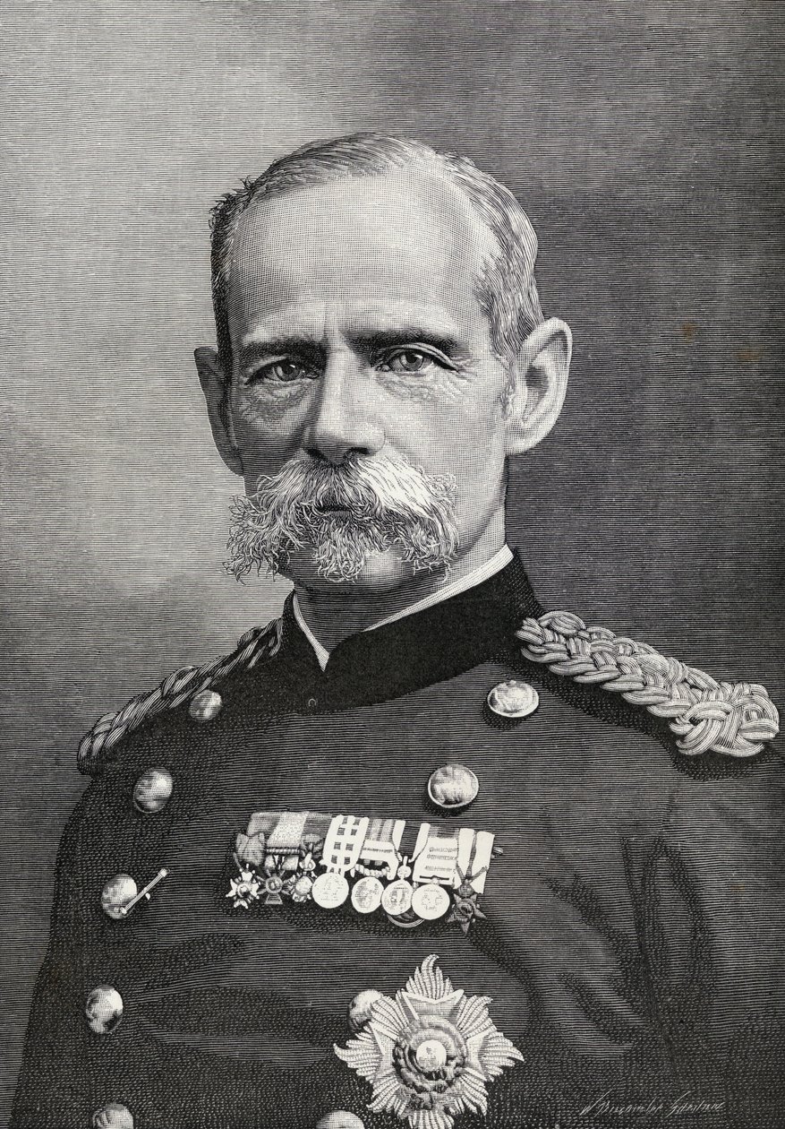 Frederick Sleigh Roberts tábornagy, az "The English Illustrated Magazine"-ból, 1891-92 alkotó: William Biscombe Gardner