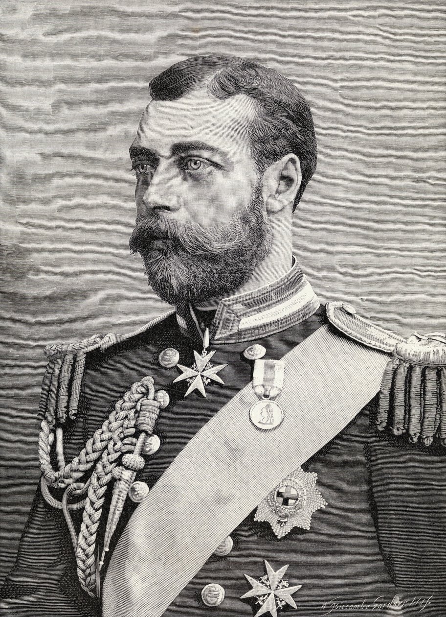 György walesi herceg, az "The English Illustrated Magazine"-ból, 1891-92 alkotó: William Biscombe Gardner