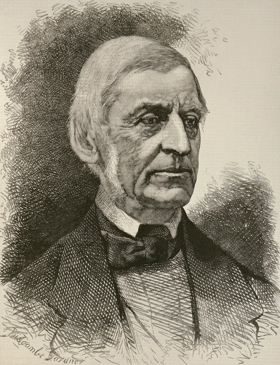 A néhai Ralph Waldo Emerson (1803-82), a 