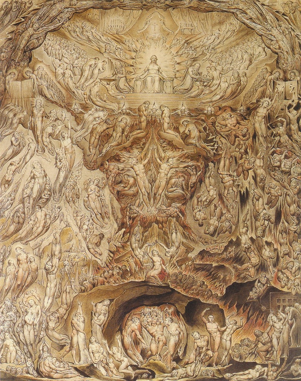 Látomás az utolsó ítéletről alkotó: William Blake