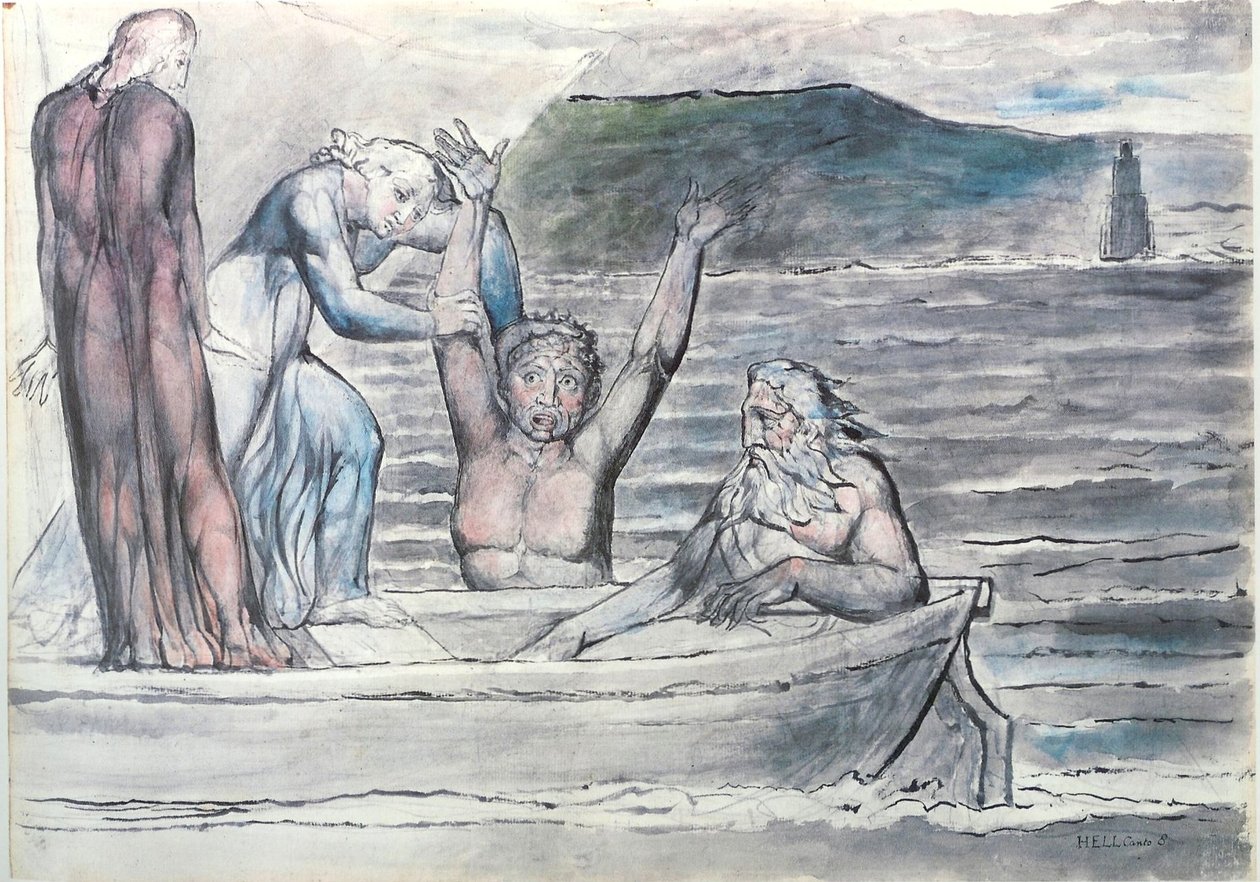 Dante Pokol alkotó: William Blake