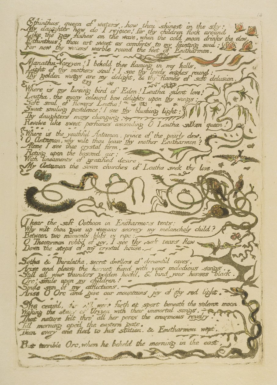 „Ethinthus a vizek királynője...”, 16. lemez az „Európa. A Prophecy