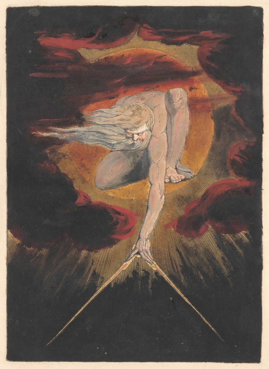 Európa. Egy prófécia, 1. lemez, előlap alkotó: William Blake