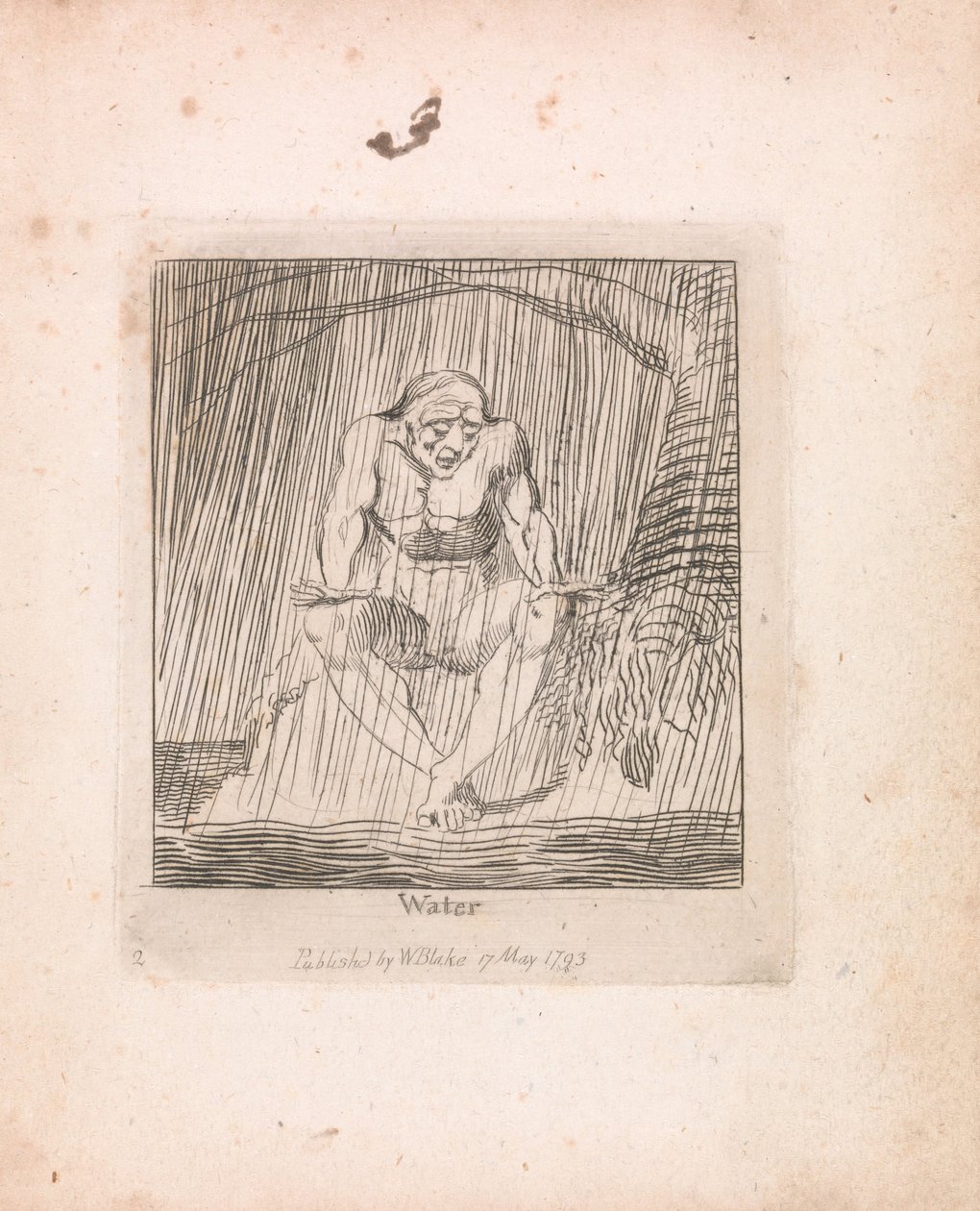Gyerekeknek. A Paradicsom kapuja, 4. lemez, alkotó: William Blake