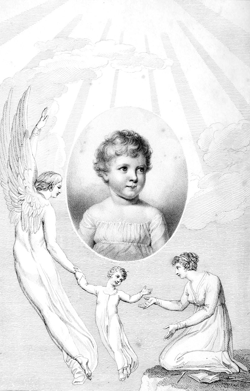 Frontispiece to A Fathers visszaemlékezései gyermekéről alkotó: William Blake