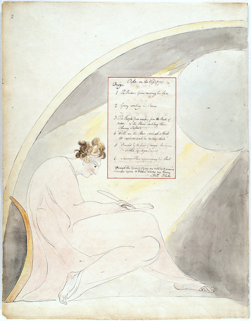 Szürke versek alkotó: William Blake