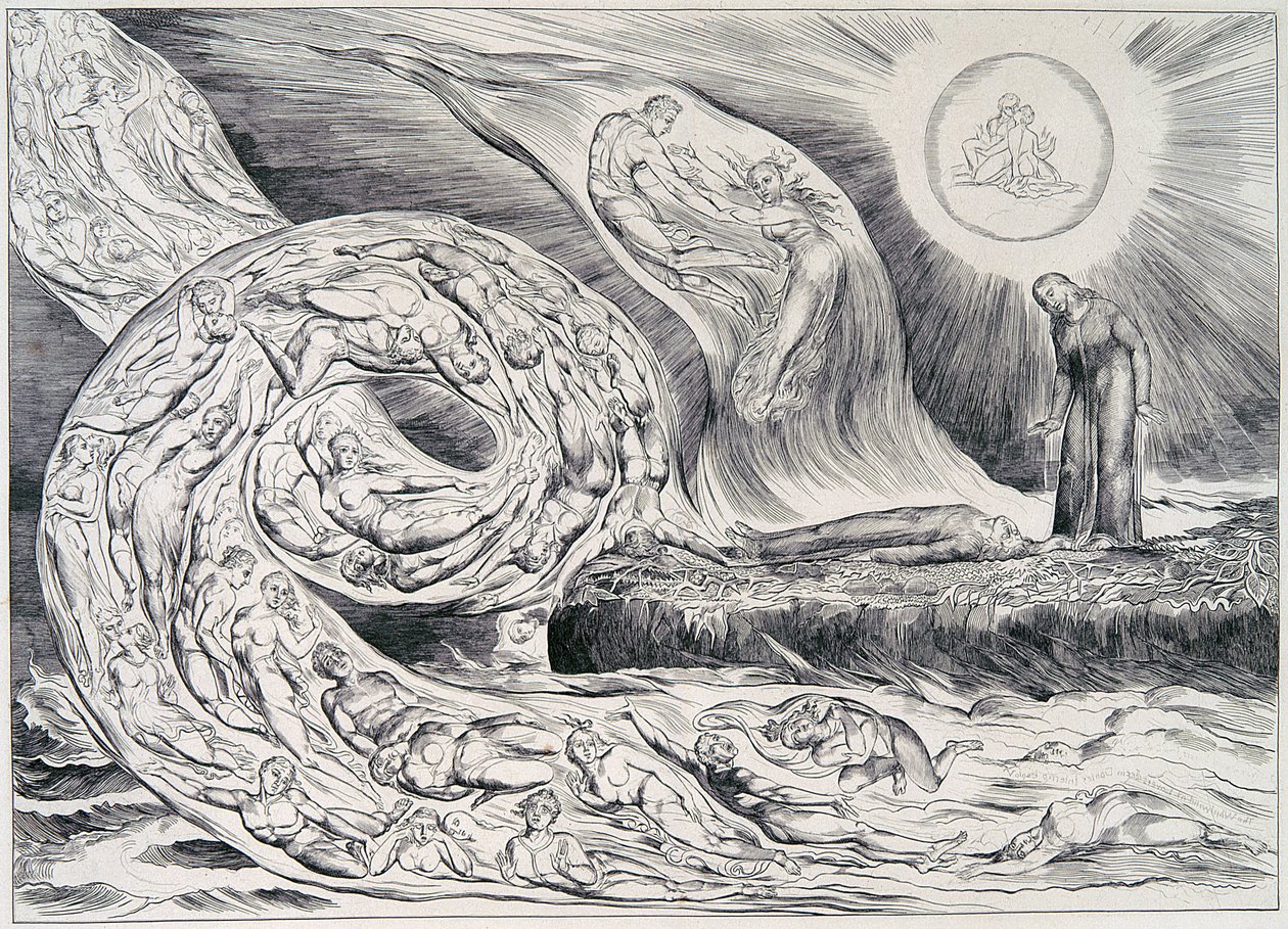 Dante illusztrációi alkotó: William Blake