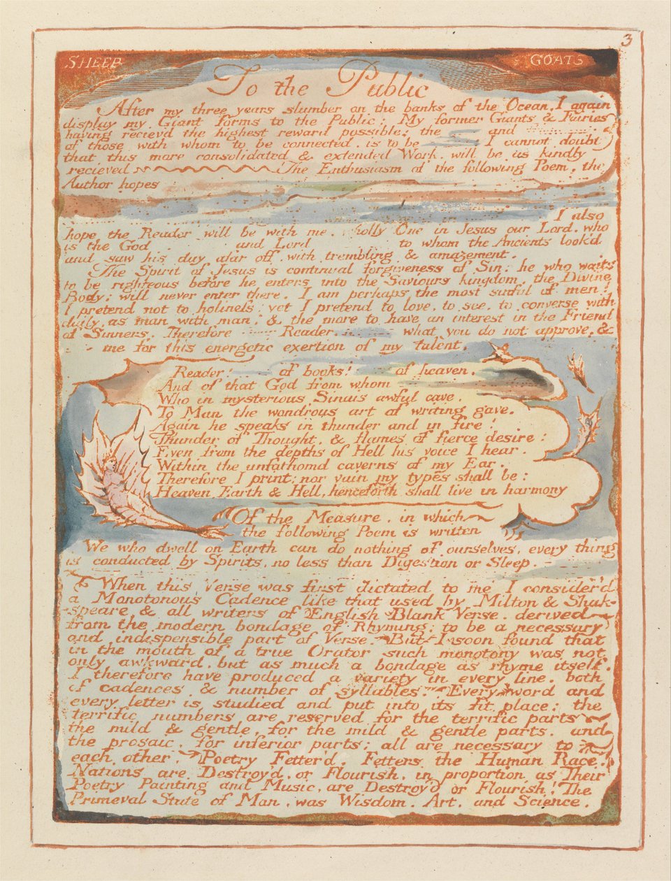 Jeruzsálem, 3. lemez, a nyilvánosság számára ... alkotó: William Blake