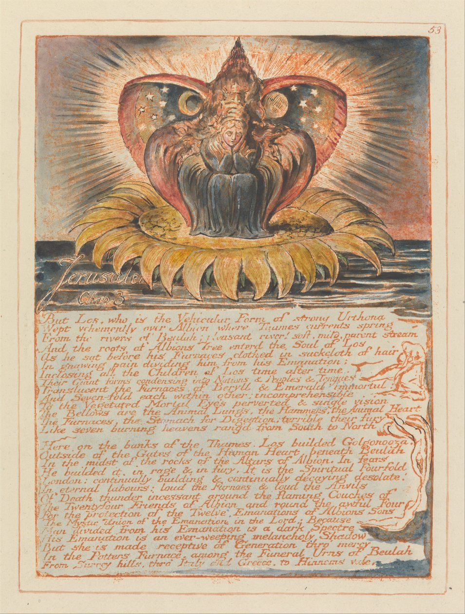 Jeruzsálem, 53. tábla, Jeruzsálem, fejezet. 3 alkotó: William Blake