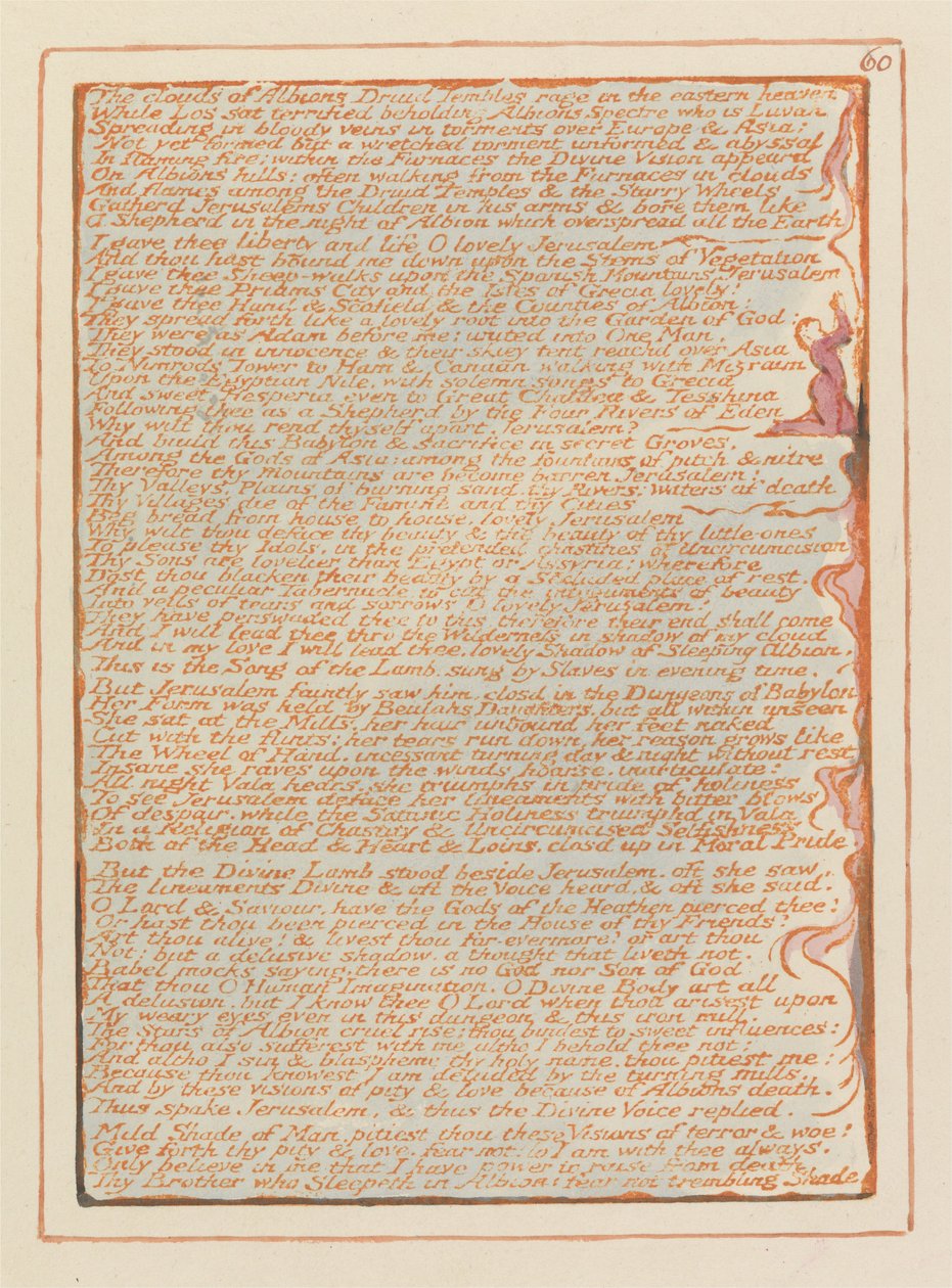 Jeruzsálem, 60. tábla, alkotó: William Blake