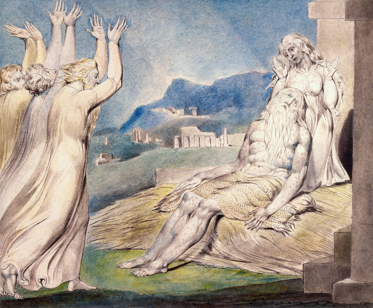 Állások vigasztalók alkotó: William Blake