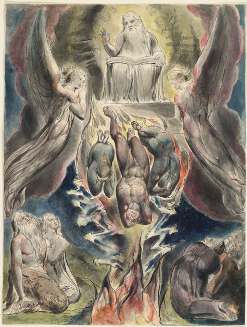 Jobs Evil Dreams alkotó: William Blake