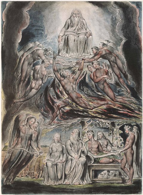 Jobs Evil Dreams alkotó: William Blake