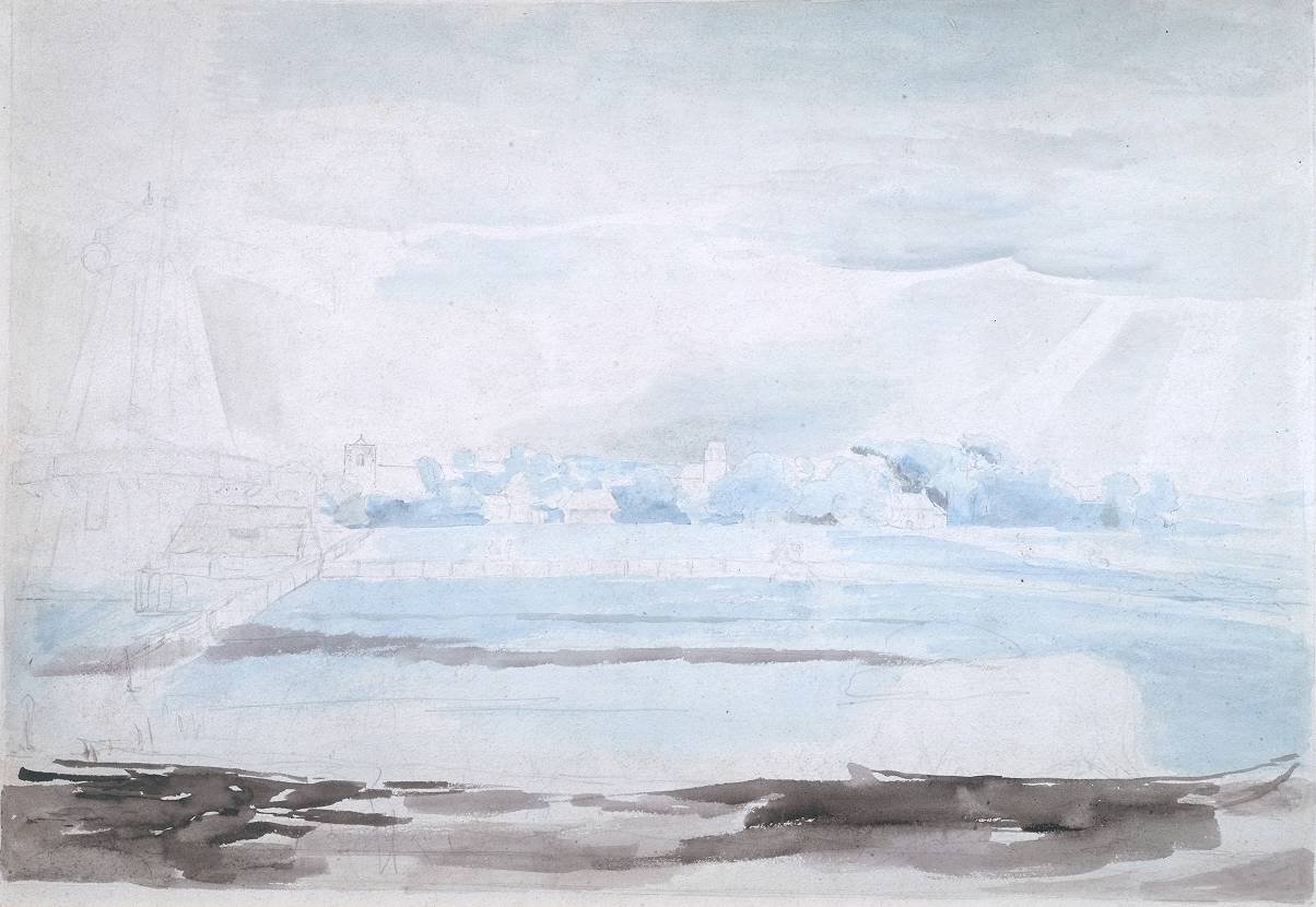 Táj Felpham közelében alkotó: William Blake