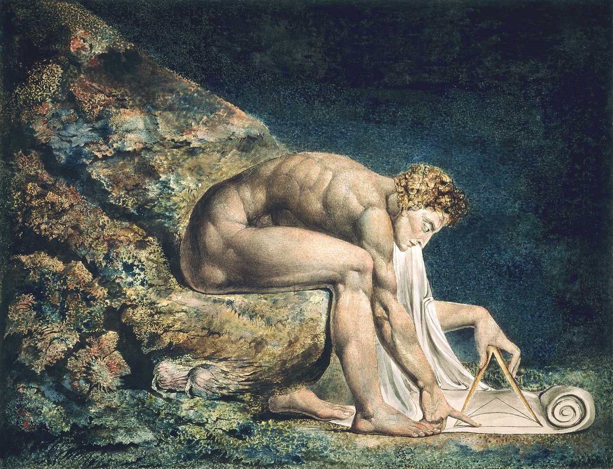 Newton alkotó: William Blake