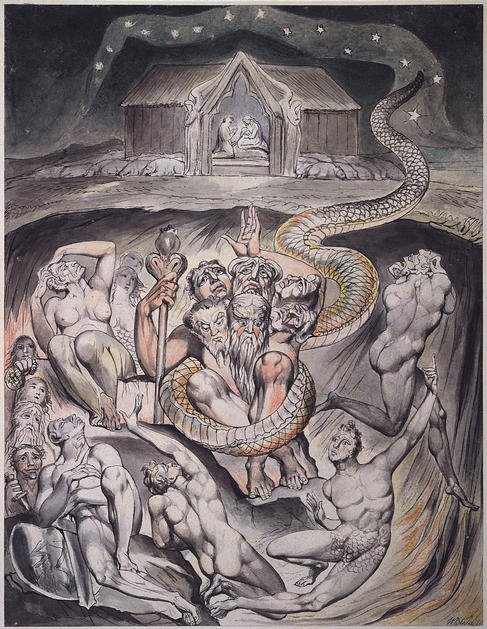 Krisztus születésének reggelén alkotó: William Blake