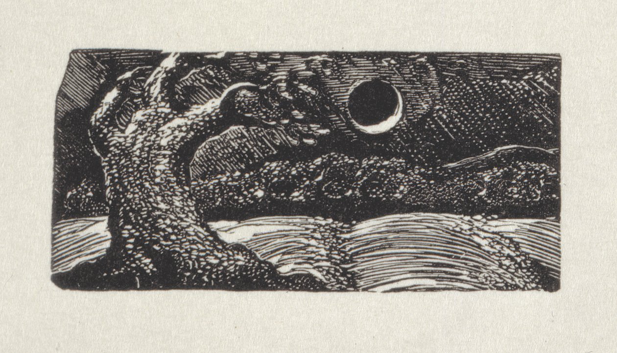 Vagy fújó szelek vagy virágzó sövénysorok haladnak el, 1821 (fametszet) alkotó: William Blake