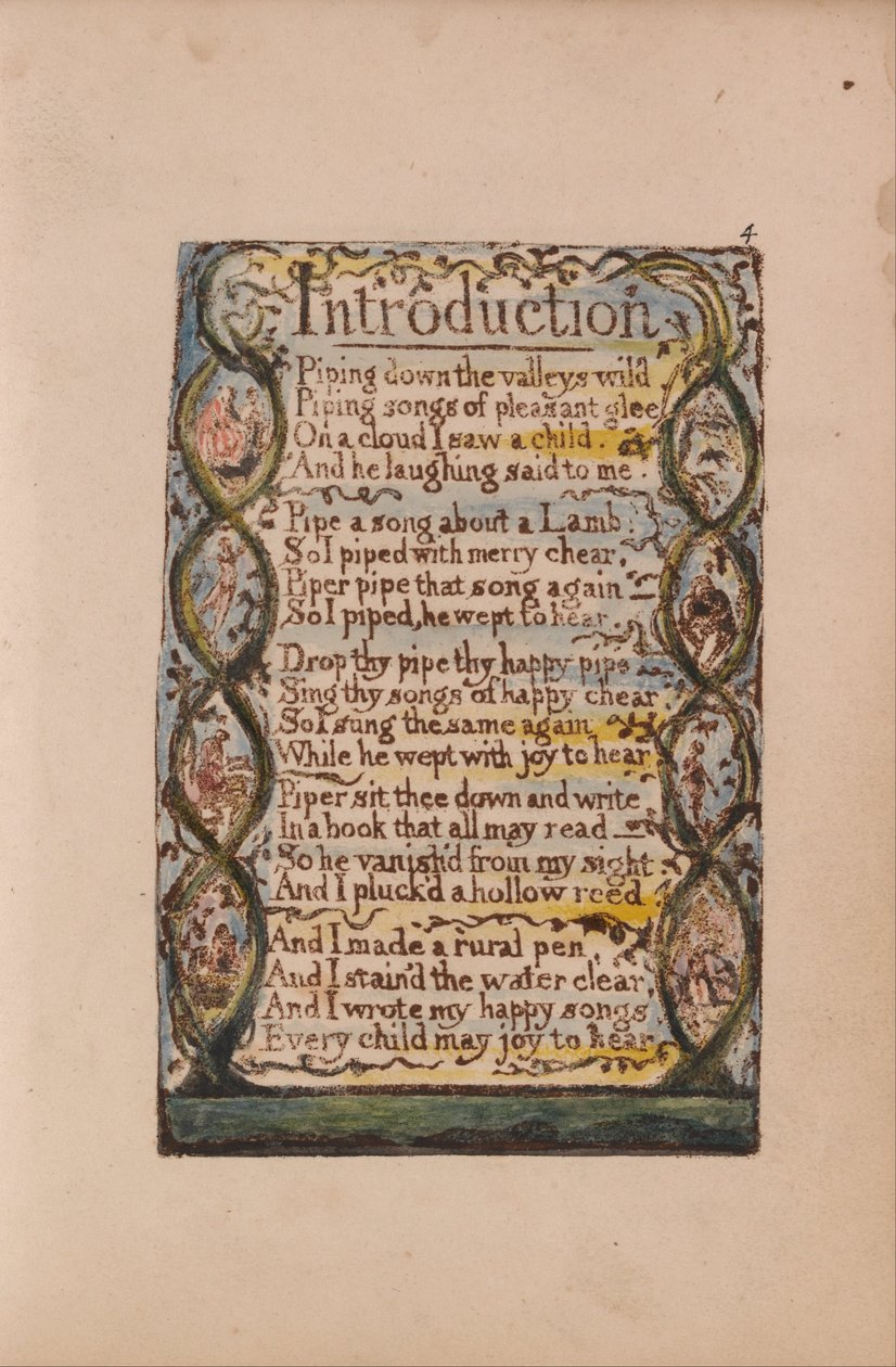 Az ártatlanság és a tapasztalat dalai alkotó: William Blake