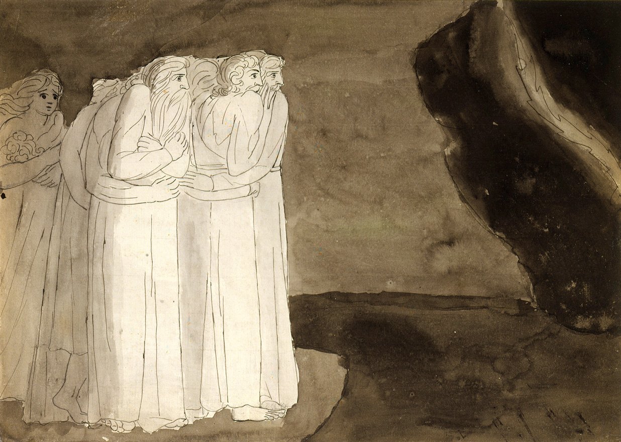 A végzet megközelítése alkotó: William Blake