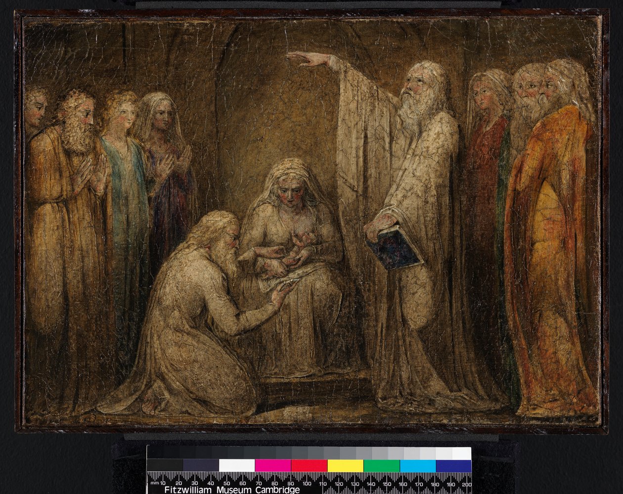 A körülmetélés, 1799-1800 (tempera, vászon) alkotó: William Blake