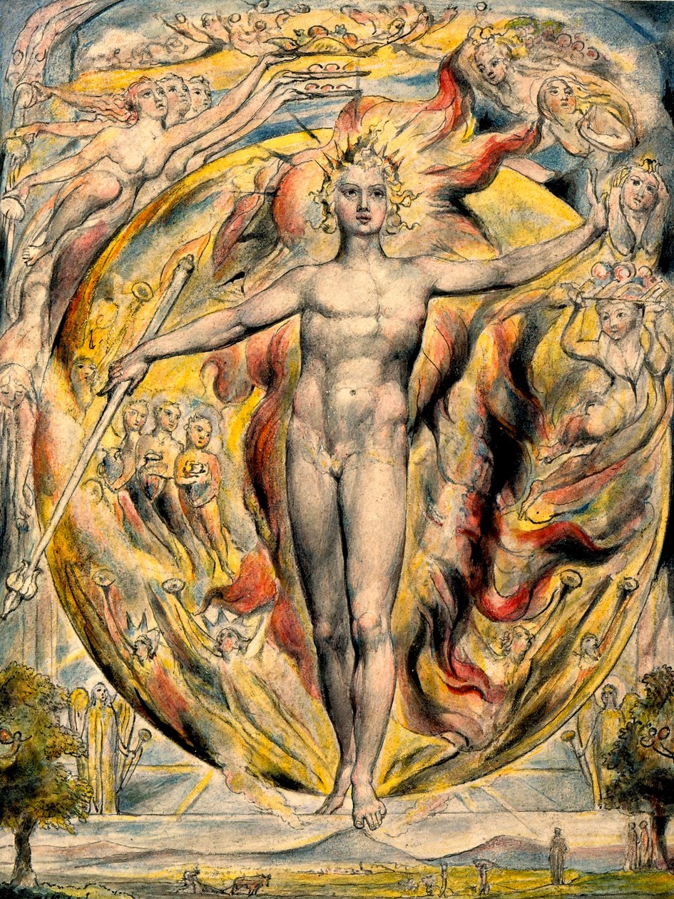 A Nap keleti kapujában alkotó: William Blake