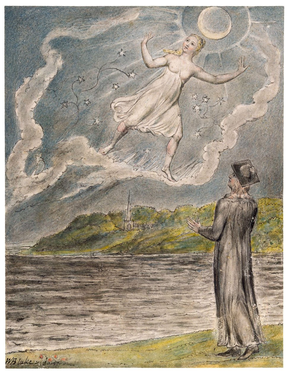 A vándorhold alkotó: William Blake