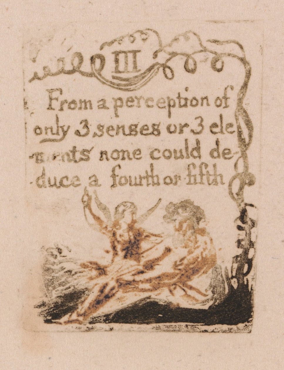 Nincs természetes vallás, 5. tábla, III. . . . (Bentley a6) alkotó: William Blake