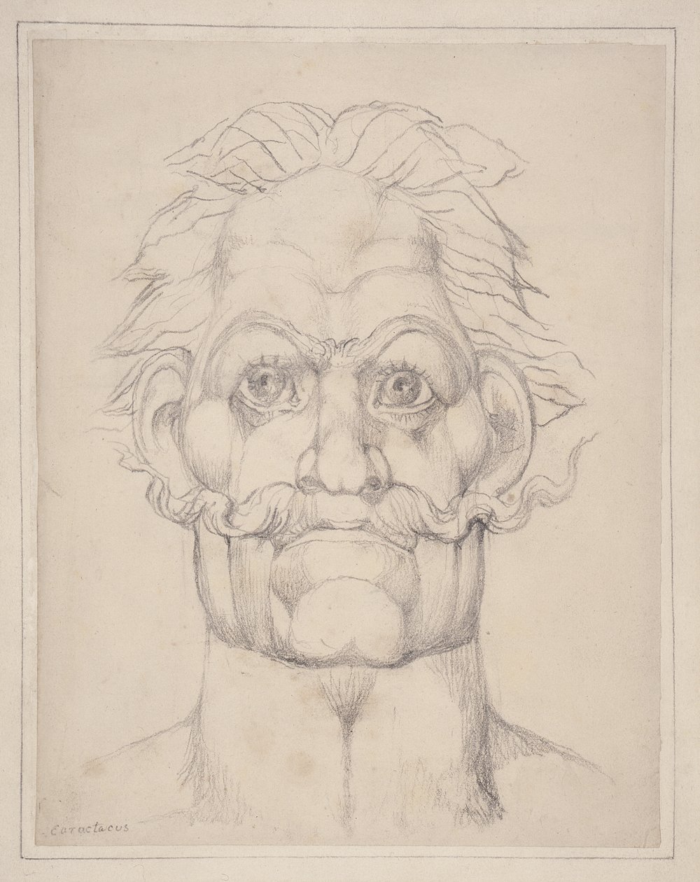 A Caractacus látnoki vezetője alkotó: William Blake