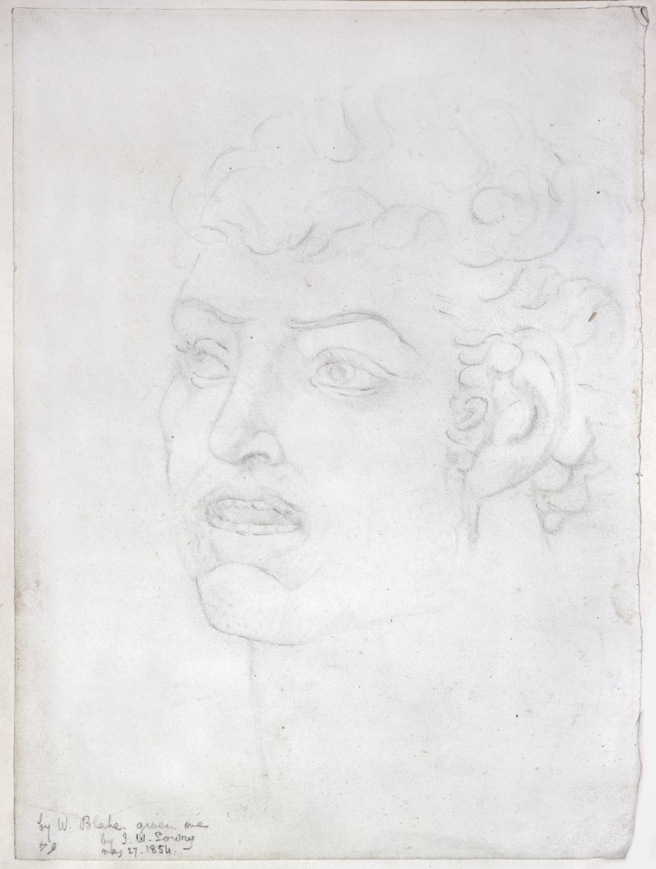 Látófej, 1820 alkotó: William Blake