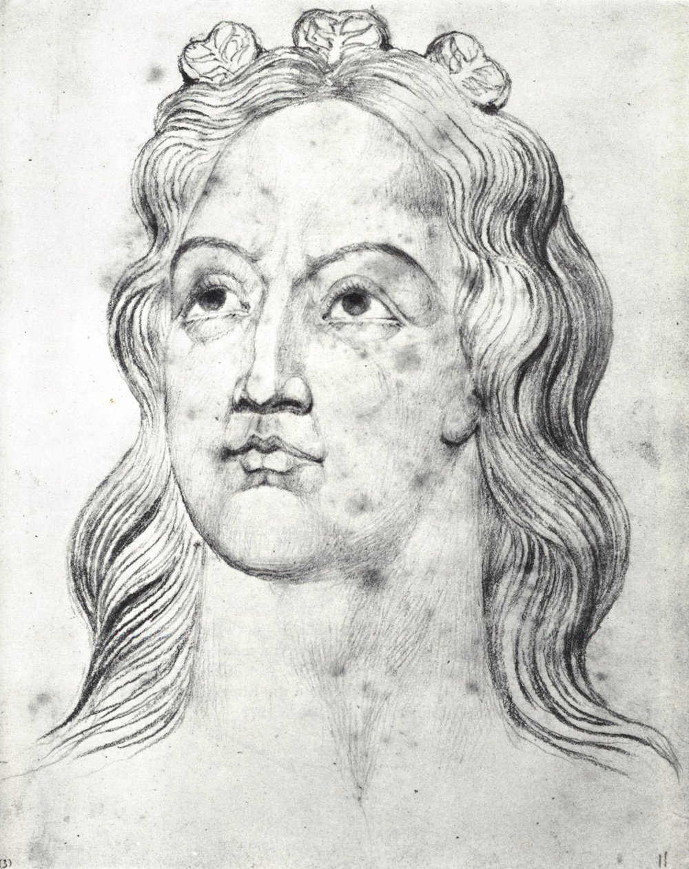 William Blake, Eleanor királynő látnoki feje, I. Edward felesége alkotó: William Blake