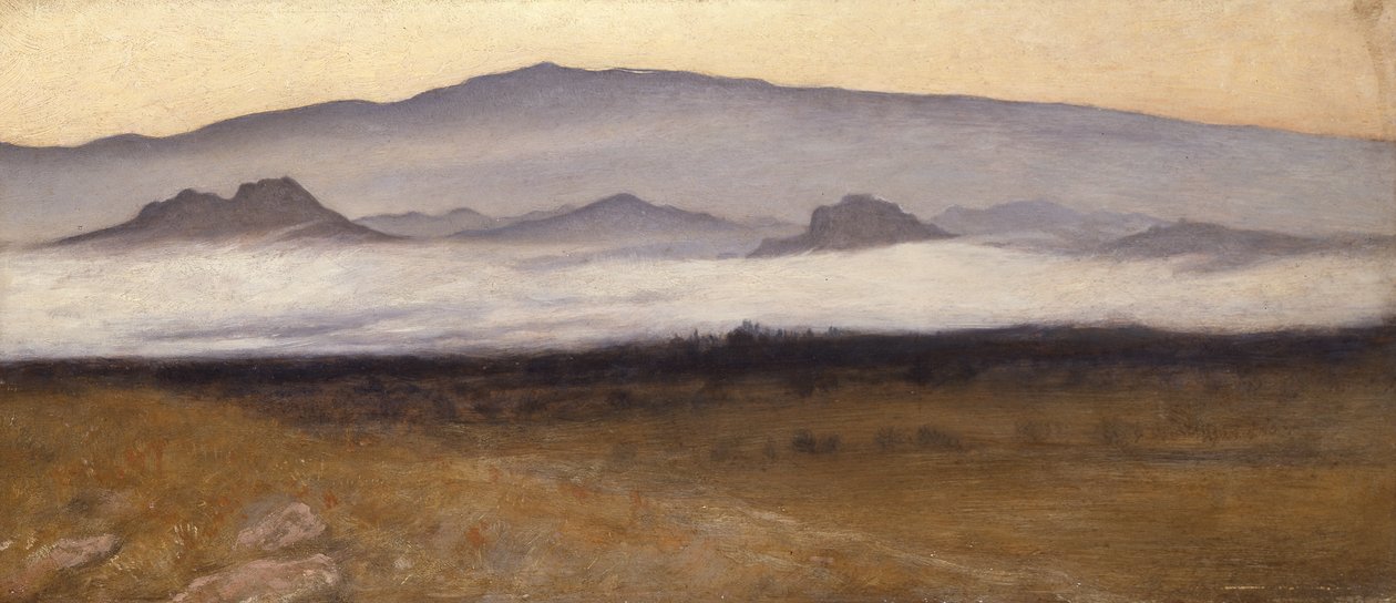 Carrara-hegység, 1890 körül alkotó: William Blake Richmond