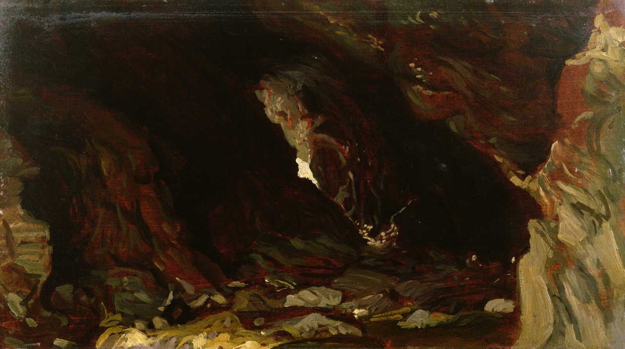 Barlang, Tintagel alkotó: William Blake Richmond
