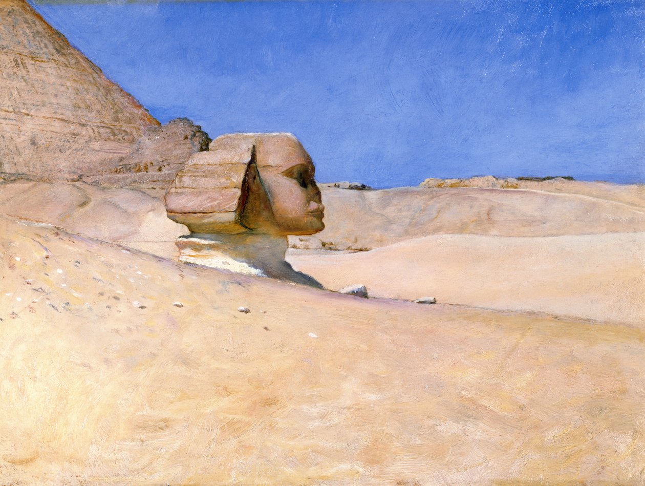 A szfinx nyáron délben, 1885 körül alkotó: William Blake Richmond